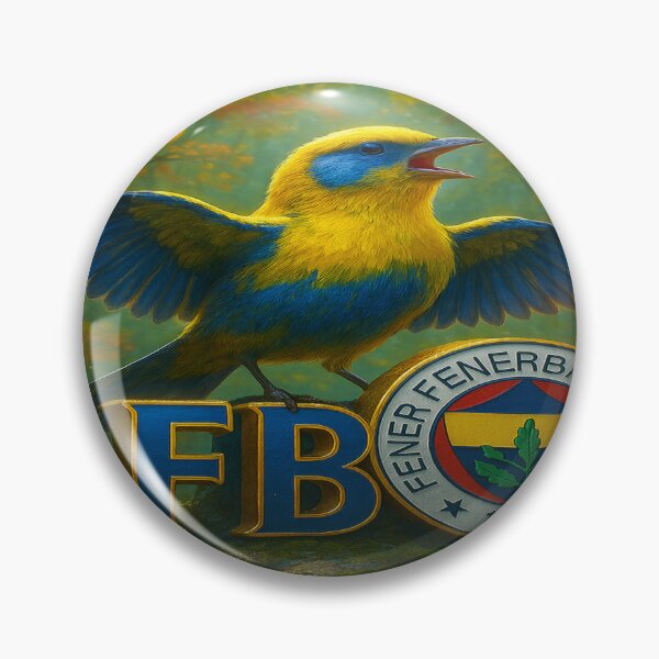 Item preview, Golden Canary Spirit – Fenerbahçe Inspired Artwork designed and sold by VISTRAS.