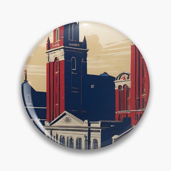 Item preview, Wheaton Illinois 1950s USA Vintage Travel Tourism designed and sold by TravelersGems.