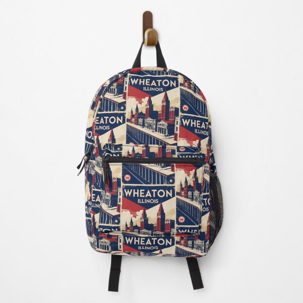 Item preview, Wheaton Illinois 1950s USA Vintage Travel Tourism designed and sold by TravelersGems.