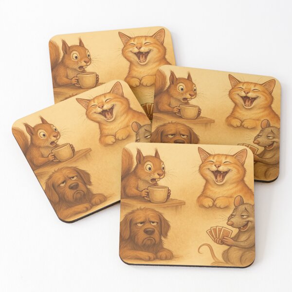 Item preview, Fun-loving animal friends designed and sold by Le Pédagogue.