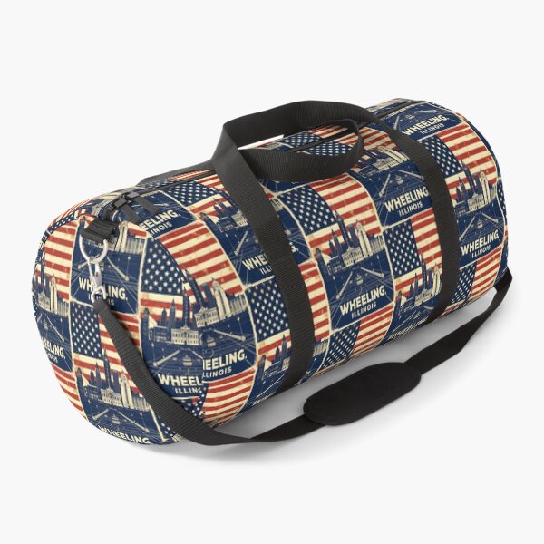 Item preview, Wheeling Illinois 1950s USA Vintage Travel Tourism designed and sold by TravelersGems.