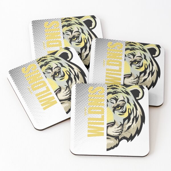 Item preview, Stylish lion tiger silhouette with text designed and sold by Tedus Design.