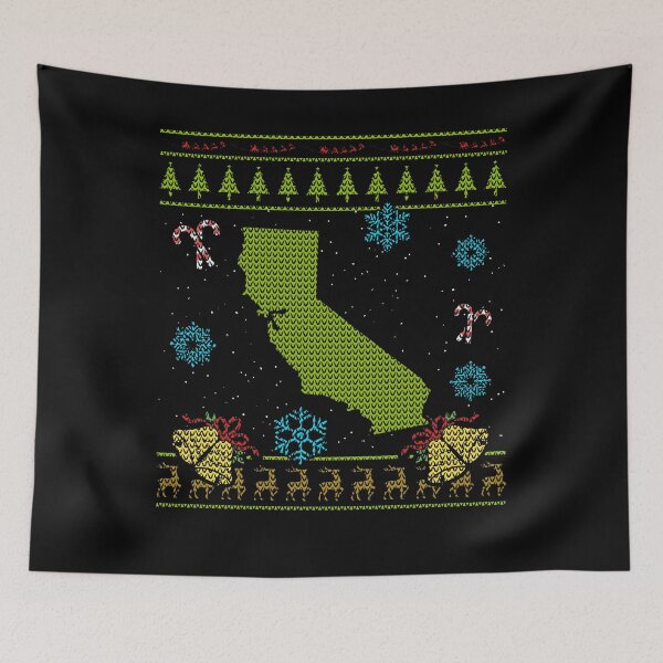 Item preview, California Christmas Ugly Shirt designed and sold by shoppzee.