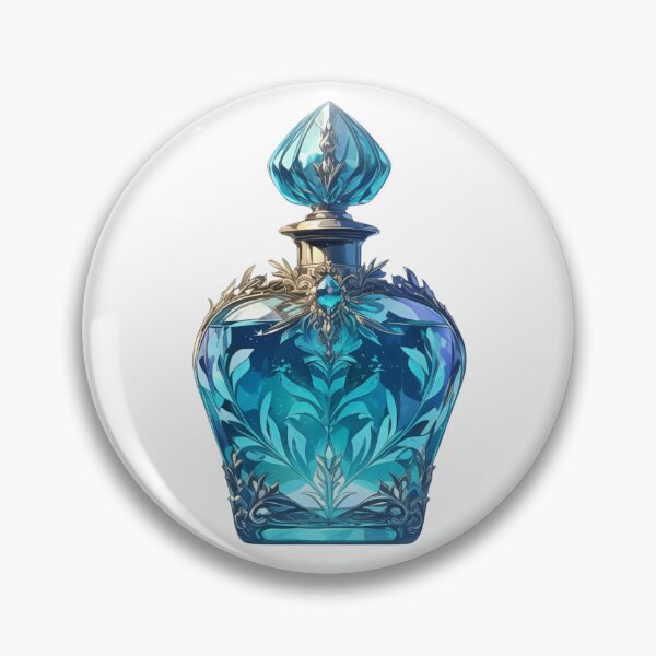 Item preview, Blue potion bottle designed and sold by MendaciousMina.