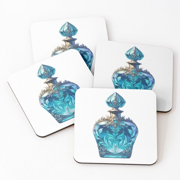 Item preview, Blue potion bottle designed and sold by MendaciousMina.