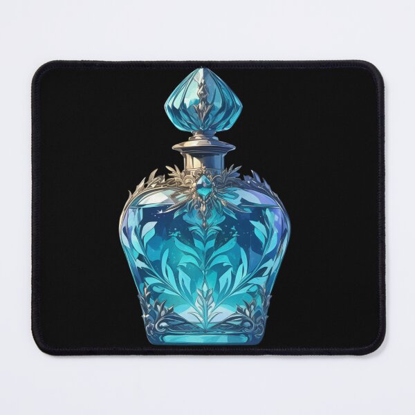 Item preview, Blue potion bottle designed and sold by MendaciousMina.