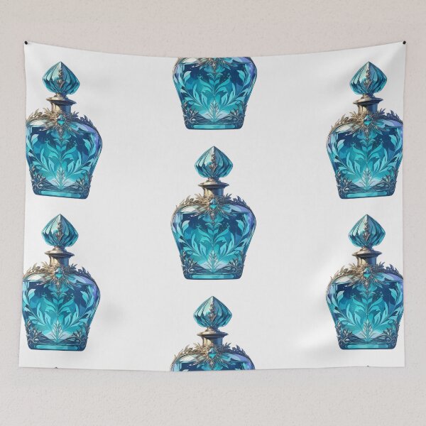 Item preview, Blue potion bottle designed and sold by MendaciousMina.