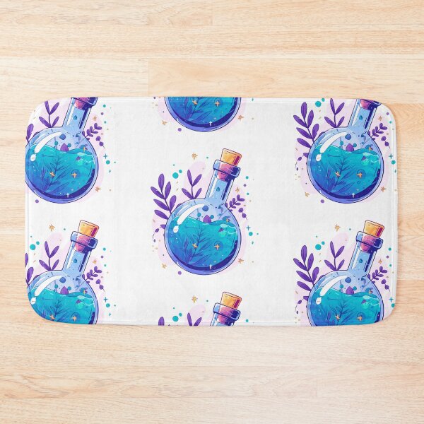 Item preview, Blue potion bottle designed and sold by MendaciousMina.