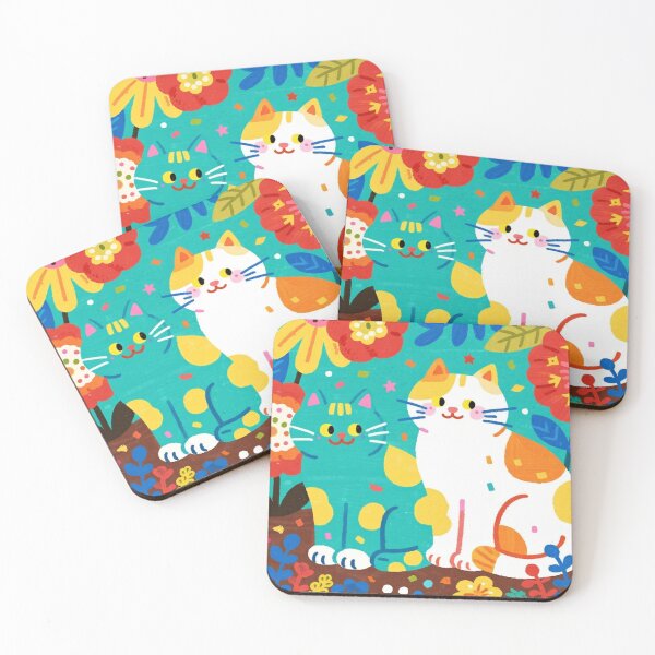 Item preview, Paws and Petals, Whiskered Rebels designed and sold by SabaMirzique.