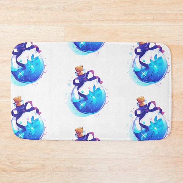 Item preview, Blue potion bottle designed and sold by MendaciousMina.