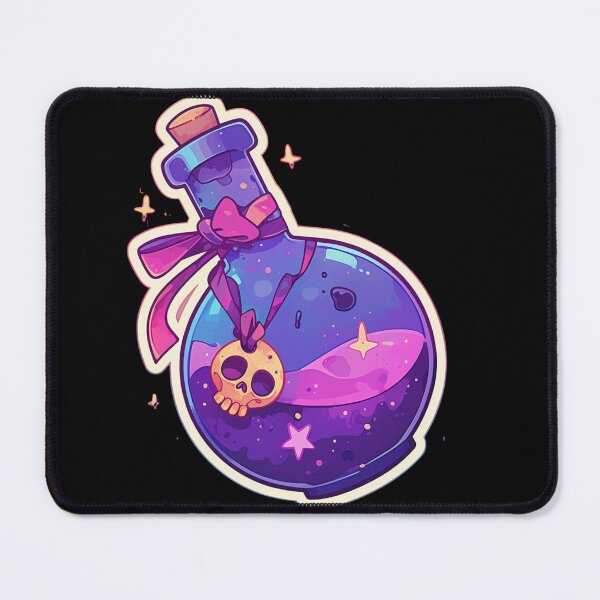 Item preview, Purple potion bottle designed and sold by MendaciousMina.