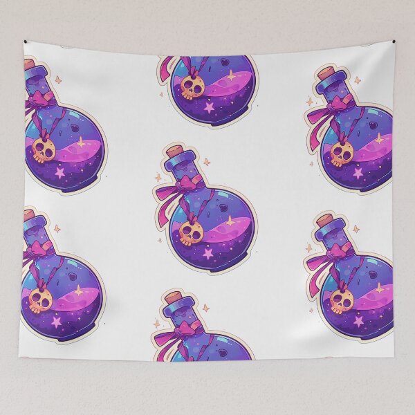 Item preview, Purple potion bottle designed and sold by MendaciousMina.