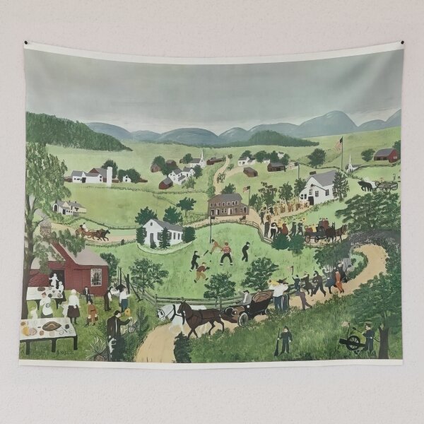 Item preview, Grandma Moses designed and sold by KaijuNoKaiju.