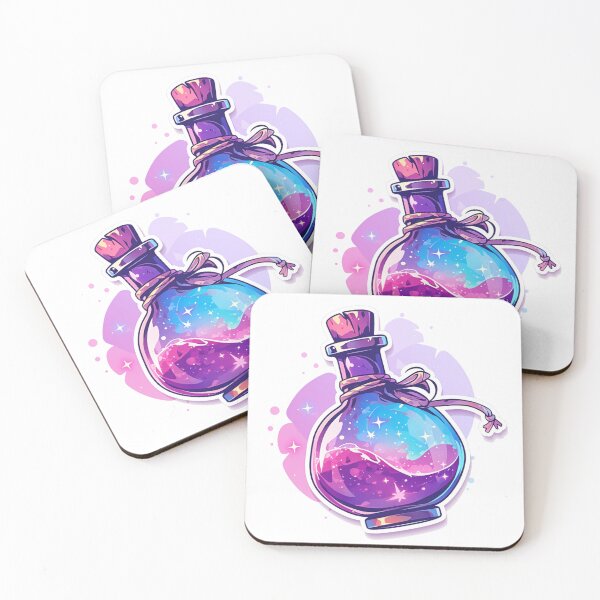 Item preview, Purple potion bottle designed and sold by MendaciousMina.