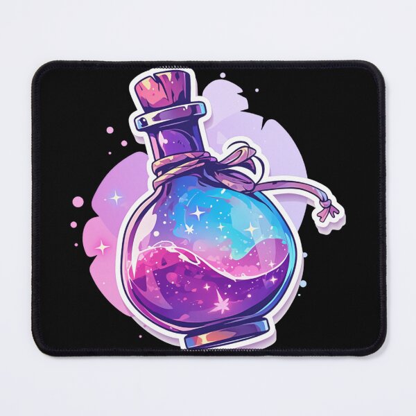 Item preview, Purple potion bottle designed and sold by MendaciousMina.