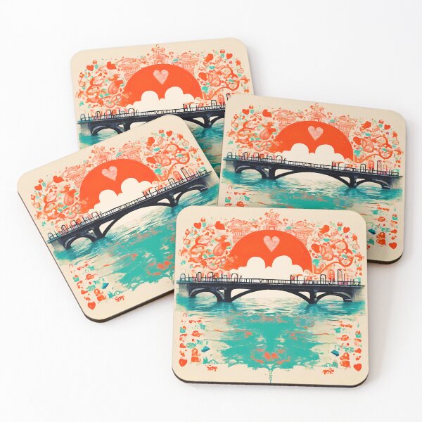 Item preview, The Bridge Where All Hearts Meet 51 designed and sold by Tom-Johnson.