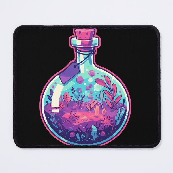Item preview, Purple potion bottle designed and sold by MendaciousMina.