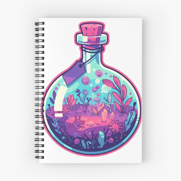 Item preview, Purple potion bottle designed and sold by MendaciousMina.