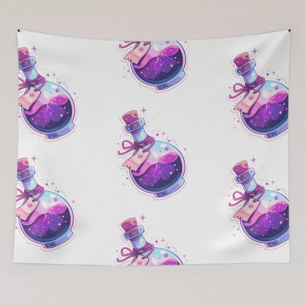 Item preview, Purple potion bottle designed and sold by MendaciousMina.