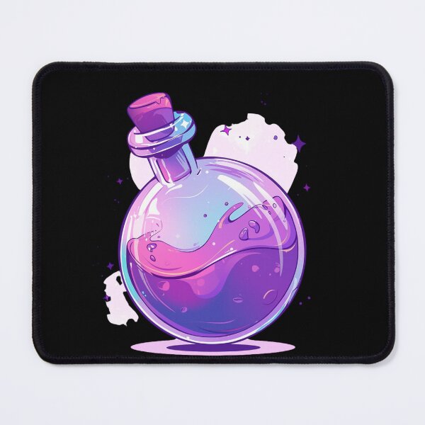 Item preview, Purple potion bottle designed and sold by MendaciousMina.