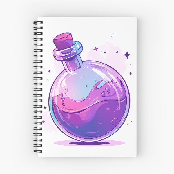Item preview, Purple potion bottle designed and sold by MendaciousMina.