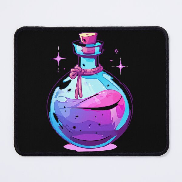 Item preview, Purple potion bottle designed and sold by MendaciousMina.