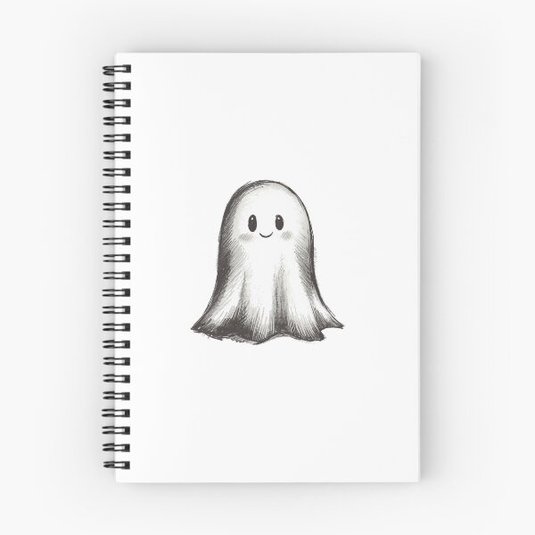 Item preview, Smiling Ghost Charcoal Drawing Design designed and sold by EchoofElijah.