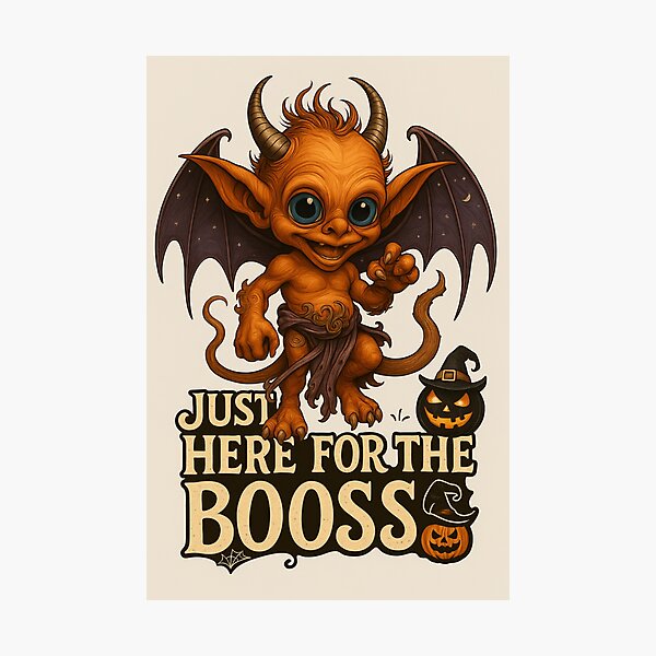 Item preview, Cute Demon Halloween Party Monsters designed and sold by Daagath.
