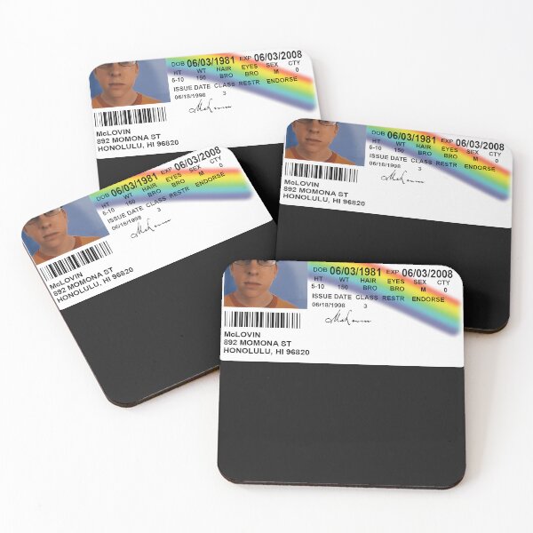 Item preview, Mclovin Fake Id - Funny Meme designed and sold by uzsjgatlb.