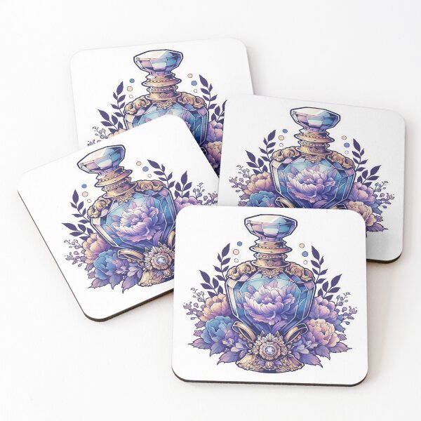 Item preview, Purple potion bottle designed and sold by MendaciousMina.