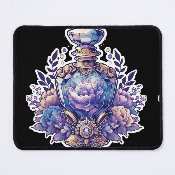 Item preview, Purple potion bottle designed and sold by MendaciousMina.