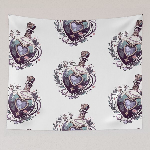 Item preview, Heart potion bottle designed and sold by MendaciousMina.