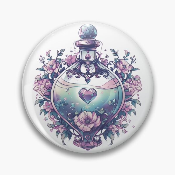 Item preview, Heart potion bottle designed and sold by MendaciousMina.