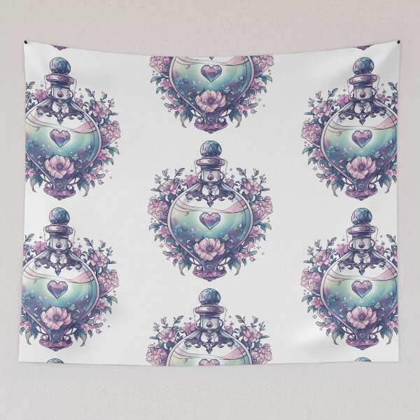 Item preview, Heart potion bottle designed and sold by MendaciousMina.