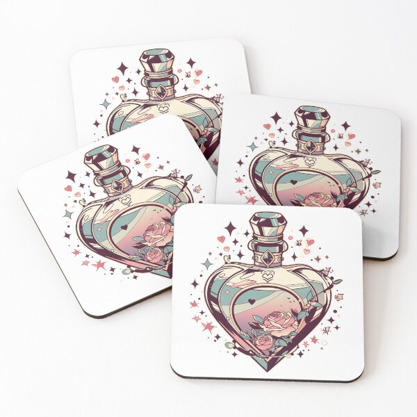 Item preview, Heart potion bottle designed and sold by MendaciousMina.