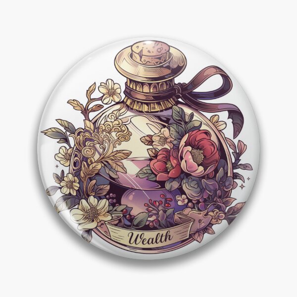 Item preview, Wealth potion bottle designed and sold by MendaciousMina.