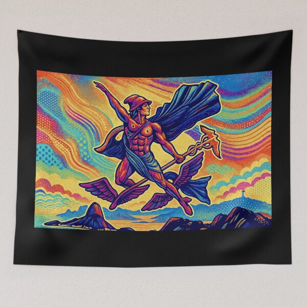 Item preview, Hermes, Mercury : The Flight Over Rio  #1 designed and sold by Helios Be. Lavsh.
