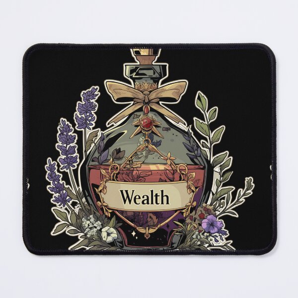 Item preview, Wealth potion bottle designed and sold by MendaciousMina.