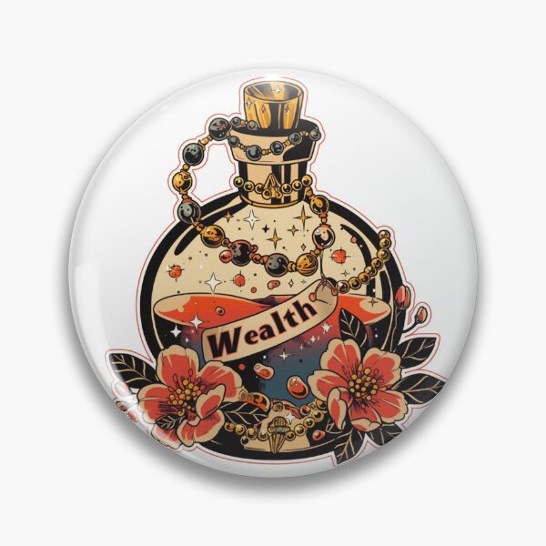 Item preview, Wealth potion bottle designed and sold by MendaciousMina.