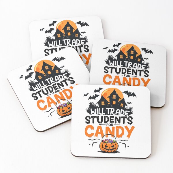 Item preview, Will Trade Students for Candy Funny Quotes Halloween Teacher Funny Teacher Will Trade Students For Candy designed and sold by Miumed.