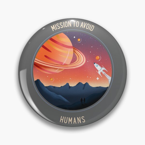 Item preview, Mission to Avoid Humans designed and sold by theRandomiseR.