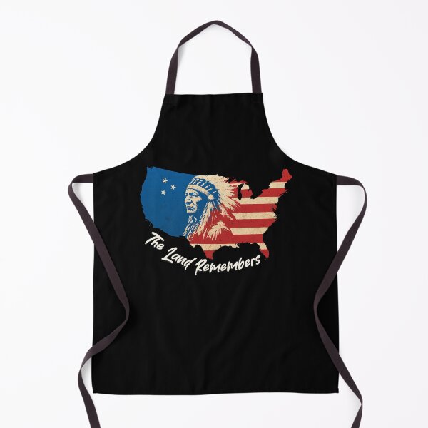 Item preview, United States Map with Native American Chief and Patriotic Design designed and sold by portokalis.