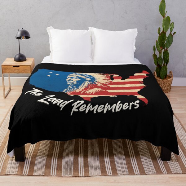 Item preview, United States Map with Native American Chief and Patriotic Design designed and sold by portokalis.