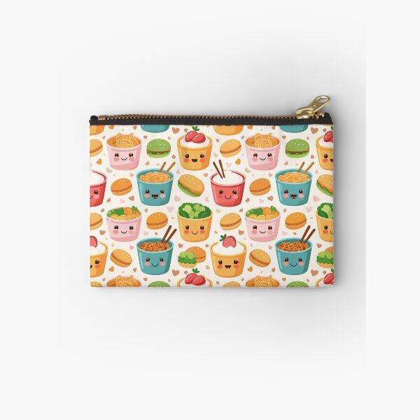 Item preview, Kawaii Food Pattern designed and sold by ibi2444.