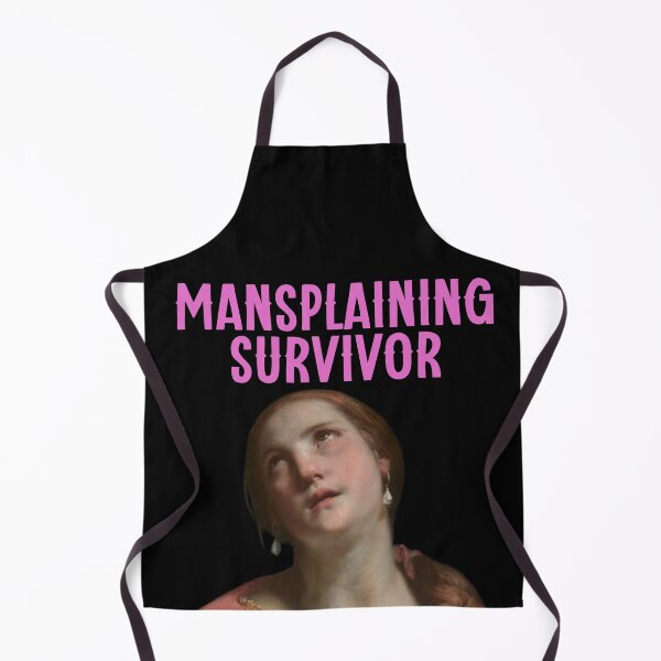 Item preview, Mansplaining Survivor Feminist Empowerment Design designed and sold by Kattcatty.