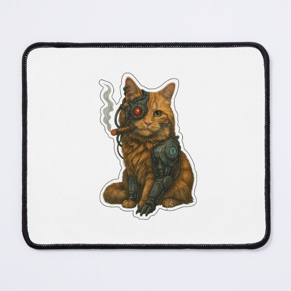Item preview, Cyborg Cat designed and sold by SFSean.