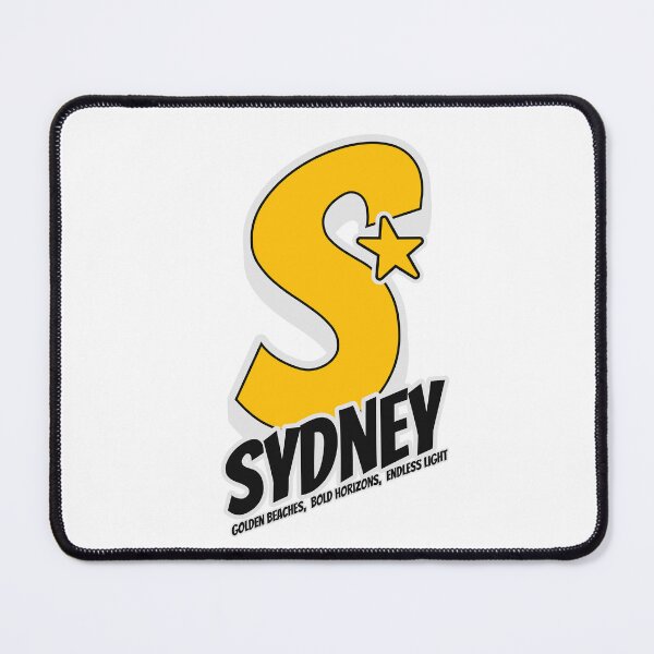 Item preview, Sydney City Letter Shirt - Golden Beaches, Bold Horizons, Endless Light designed and sold by Earth Celebration Designs.