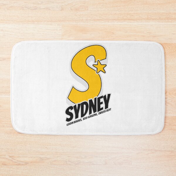 Item preview, Sydney City Letter Shirt - Golden Beaches, Bold Horizons, Endless Light designed and sold by Earth Celebration Designs.
