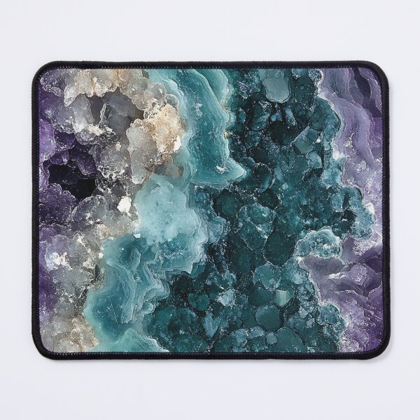 Item preview, Violet and Turquoise Gemstone Texture designed and sold by DigitaICraft.