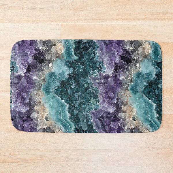 Item preview, Violet and Turquoise Gemstone Texture designed and sold by DigitaICraft.